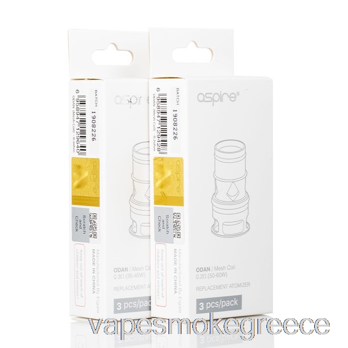Vape Greece Aspire Odan & Odan Mini ανταλλακτικά πηνία 0,18ohm Mesh